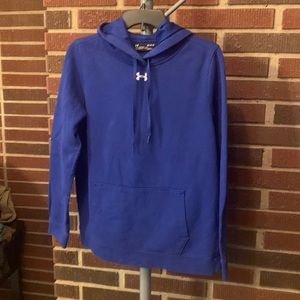 Women's Under Armour Sz Md Hoodie Royal Blue